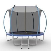 Батут с внутренней сеткой и лестницей EVO JUMP Internal 8ft (Blue)